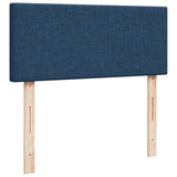 Box Spring Bed with Mattress Blue 120x200 cm Fabric 3285854