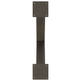 Dining Table Legs X-Shaped 3 pcs Natural Steel 70x cm Steel 4012991