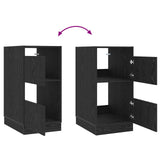 Laundry Cabinet Black Oak 50 x 68 x 102 cm Engineered wood 3422801