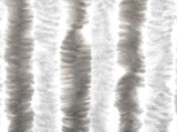 Fly Curtain Light Grey and White 118x220 cm Chenille 4004879