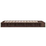 Bed Frame without Mattress Brown Oak 90x200 cm 3280523