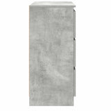 Sideboard Concrete Grey 80x35x76 cm Engineered Wood 861736