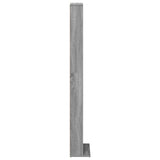 CD Cabinet Grey Sonoma 33 x 23.5 x 175 cm Engineered Wood 8012652