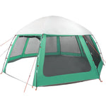 ZNTS Pool Tent with Removable Fly & Mesh Walls Sea Green 510x510 cm 4100635