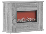 Electric Fireplace Grey Sonoma 47 x 18 x 48 cm Engineered wood 8021068