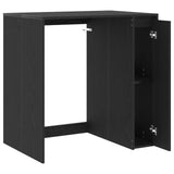Wash Machine Cabinet Black Oak 87 x 60 x 89 cm Engineered wood 8006801