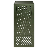 Air Conditioner Cover Olive Green 110 x 50 x 105 cm Steel 8014118