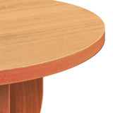 Coffee Table Wax Brown 39.5 x 39.5 x 53.5 cm Solid pine wood 873558