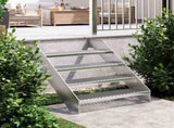 Grate Step 80x24x7 cm Galvanised Steel 155684