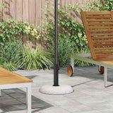 Parasol Base 20.9kg White Concrete Round 42007321