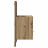 Bedside Cabinet 2 pcs Artisan Oak 50 x 32.5 x 80cm 880496