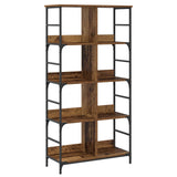 Bookshelf Old wood 78.5 x 33 x 153 cm metal PB 8010892