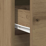 Sideboard with Drawer Artisan Oak 80x34x76 cm Engineered Wood 861543