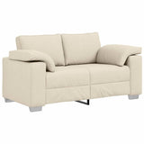 Sofa Beige 160 x 77 x 82 cm Linen 4105226