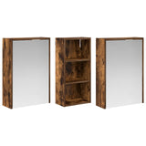 Bathroom Cabinet Set 3 pcs 116 x 16 x 62.5 cm Engineered wood 3403812