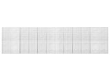Gabion with 5 mm Wire and 5x5 cm Mesh 600x10x200 cm 3464022