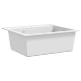Granite Kitchen Sink Single Basin White 144863
