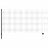 Fence with Posts Green 1.4 x 10 m Steel 3335969