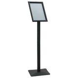 Pedestal Poster Stand Silver A4 Cast Iron 42020978