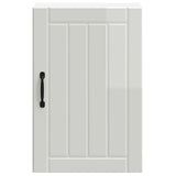 Kitchen Wall Cabinet Lucca High Gloss White Engineered Wood 853789