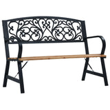 ZNTS Garden Bench 120 cm Wood 47940