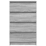 Sideboard Grey Sonoma 60x35x98.5 cm Engineered Wood 815076