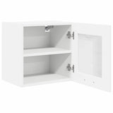 Hanging Cabinet 2 pcs White 40 x 31 x 40 cm Engineered Wood 884195