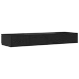 Bed Drawers Black Oak 120 x 36.5 x 16.5 cm Engineered Wood 866940