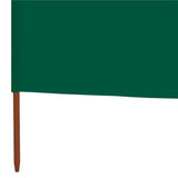 9-panel Wind Screen Fabric 1200x120 cm Green 47193