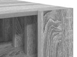 Coffee Table Grey Sonoma 66 x 49.5 x 45 cm Engineered Wood 8000121