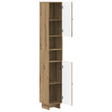 Bathroom Cabinet with Open Shelf EDE Artisan Oak 895944