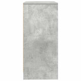 Sideboard Concrete Grey 57x34x76 cm Engineered Wood 861619