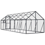 Aviary Anthracite 1.79x6x1.85 m Aluminium 3155804