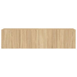 TV Cabinets Wall-mounted 2 pcs Sonoma Oak 80x30x41 cm 836957