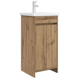 Bathroom Vanity with Sink Artisan Oak 42 x 40 x 84.5 cm 890775