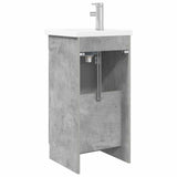 Bathroom Vanity with Sink Concrete Grey 42 x 40 x 84.5 cm 890087