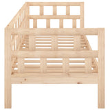 Day Bed without Mattress Solid Wood Pine 90x190 cm Single 820217