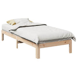 Bed Frame without Mattress 80x200 cm Solid Wood Pine 859214