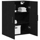 Wall-mounted Cabinet Wall-mounted Black Oak 69.5 x 34 x 90 cm 862940