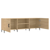 TV Cabinet Sonoma Oak 150x30x50 cm Engineered Wood 829103