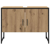 Bathroom Furniture Set with Storage 2 pcs Brown 80 x 33 x 60 cm 3334332