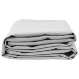 Awning Replacement Fabric Light Grey 1000 x 160 cm Polyester 42000828
