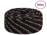 Boat Rope Black 20 mm 50 m Polypropylene 152368