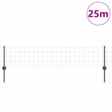 Fence and Post Grey 0.4 x 25 m Steel 3336114