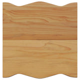 Side Table EKAI Black 50 x 50 x 45.5 cm Solid Pine Wood 42037021
