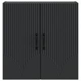 Wall-Mounted Cabinet Black 59 x 31 x 60 cm Engineered Wood 898916