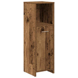 ZNTS 3 Piece Bathroom Furniture Set Old Wood Engineered Wood 3328559