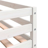 Bunk Bed without Mattress Pink 75x190 cm Small Single Solid Wood Pine 3284005