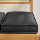 Cushion 6 pcs Black 40 x 40 x 8 cm Oxford Fabric 42001602