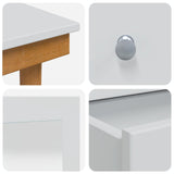 Dressing Table Set FAUSKE 5 pcs White 100 x 50 x 143 cm 3438595